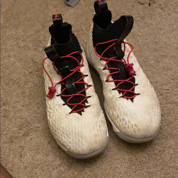 Nike Other - LeBron 15 White/Black basketball shoes